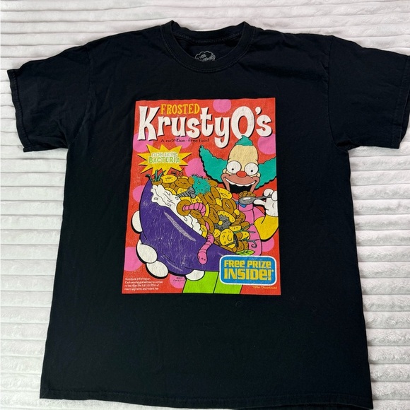 Simpsons Other - Black KrustyO's Graphic Tee